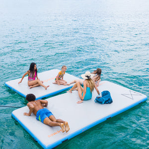 Inflatable Floating Dock 8 x 6 ft